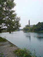 Das Rüdersdorfer Fliess im Septemberregen