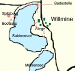 Kleine Karte vom Sabinensee.