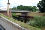 Brücke am Haveleck, hier beginnt der Kanal.